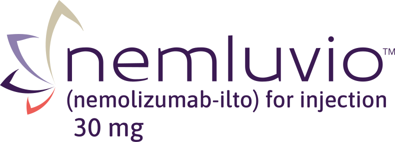 NEMLUVIO™ (nemolizumab-ilto) logo.